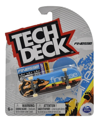 Tech Deck Patinetas Relic Series Finesse Azul Spin Master