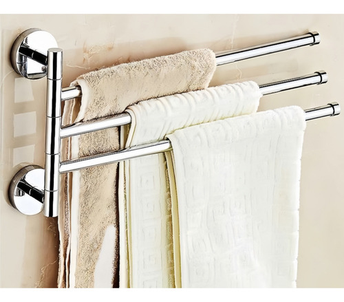 / Toallero De Pared Con 3 Barras Para Baño O Cocina