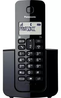 Telefone Sem Fio Preto Com Visor Base Kx-tgb110lb Panasonic