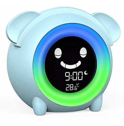 Reloj Despertador Para Niños Con Luz Y Sonidos.