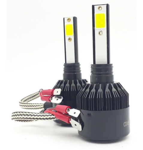 Imagem 4 de 6 de Lâmpada Led H1 6000k 7800 Lumens Techone Code Super Led