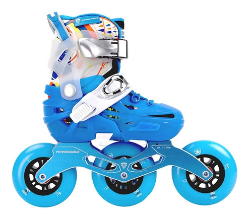 Patin Niños Flying Eagle S6 Speed Azul