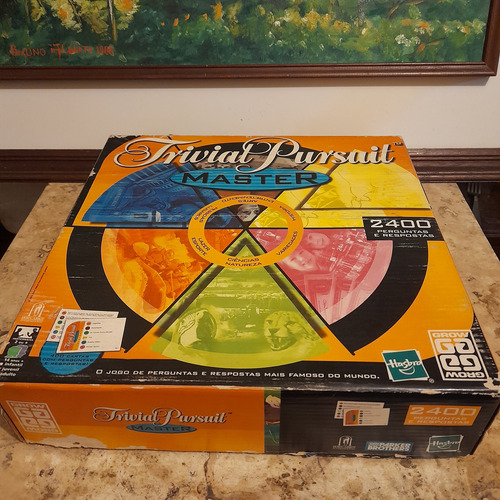 Jogo Trivial Pursuit Master Grow Perguntas E Respostas (Usado)