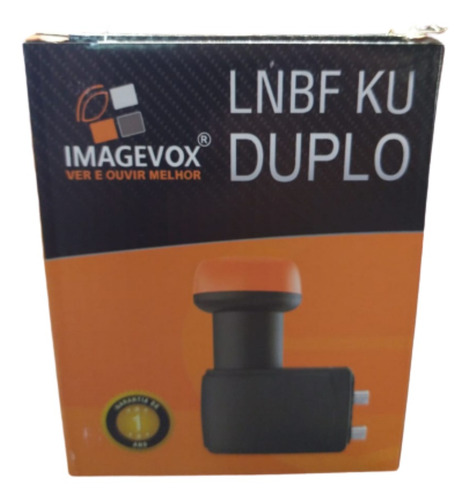 Imagem 3 de 3 de Lnbf Banda Ku Duplo