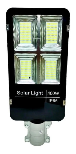 Imagen 3 de 6 de Lámpara Led Solar 400w Luminaria Suburbana Alumbrado Publico