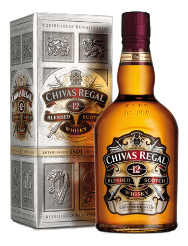 Whisky Chivas 12 Años 1lt Lo Mejor Al Mejor Precio En Ub
