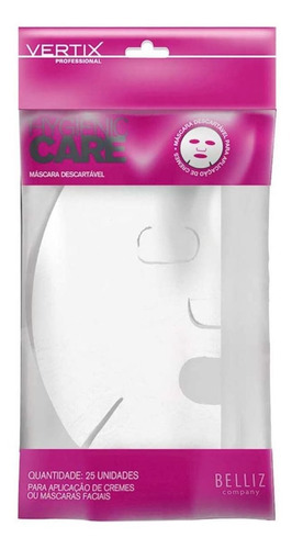 Máscara Facial Descartável Vertix Hygienic Care