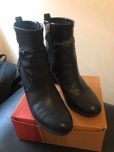 Botas De Cuero Tommy Hilfiger