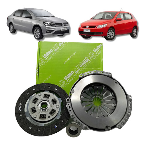Embreagem P/ Gol Voyage G5 1.6 1.0 8v Original Valeo