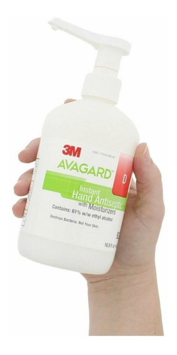 Imagen 1 de 4 de 3m Avagard D Antiséptico De Manos Con Humectantes Oferta