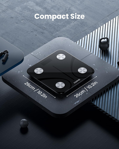 Báscula De Grasa Corporal Bluetooth Renpho, Báscula Digital