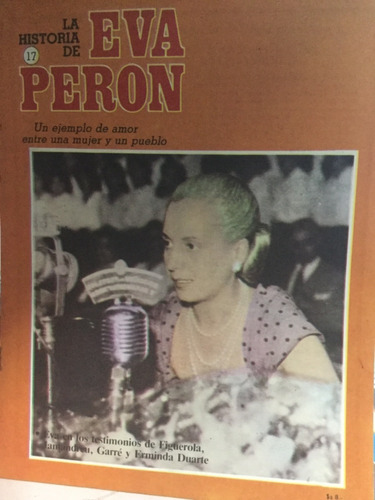 Revista La Historia De Eva Perón N 17