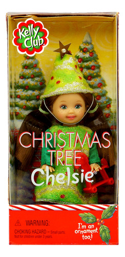 Barbie Kelly Club Christmas Tree Chelsie Ornament 2001 V3