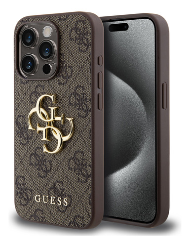 Funda Café Guess 4g Compatible Para iPhone 15 Pro