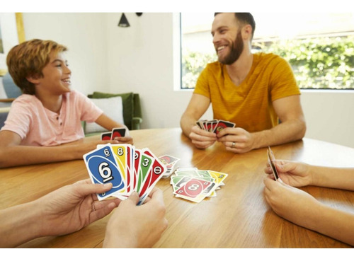 Mattel Games Uno Juego De Cartas Para Noche Familiar Con