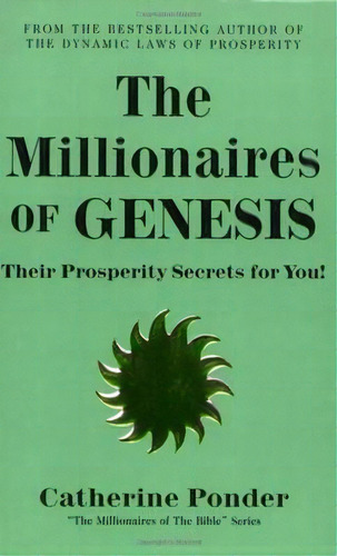 The Millionaires Of Genesis - The Millionaires Of The Bible Series Volume 1, De Catherine, Ponder. Editorial Devorss Co U S, Tapa Blanda En Inglés