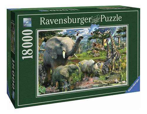 Puzzle 18000 Peças Savana Africana - Ravensburger - Imp