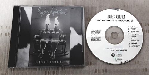 Cd  Jane´s Addiction  Nothing´s Shocking  Importado