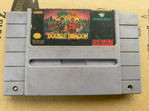 Super Double Dragon Super Nintendo Snes!!!