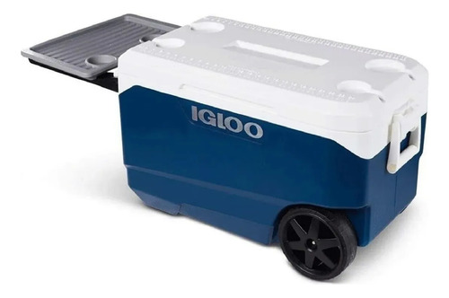 Hielera Igloo Flip & Tow Con Capacidad De 85 Litros Msi Azul