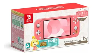 Nintendo Switch Lite Animal Crossing Isabelle
