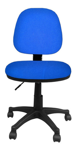 Silla Escritorio Lizza Platinum Media Azul Reina