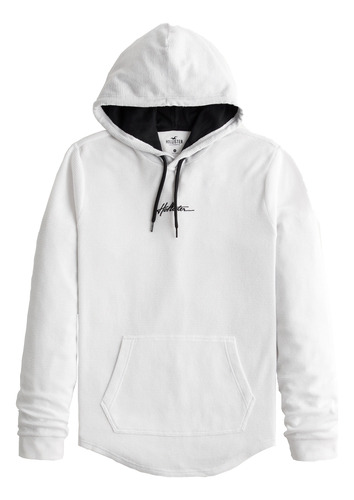 Hoodie Hollister Termico Con Capucha Hombre Original