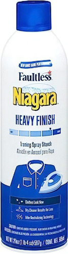 Niagara De Almidón En Aerosol Heavy Finish 585ml 1 Pz