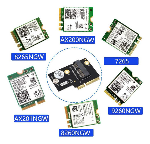 Sintech Ngff M2 A La Tarjeta Mini Pci-e Express De Medios