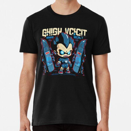 Remera Chibi Cyborg Vegeta - Camiseta Algodon Premium