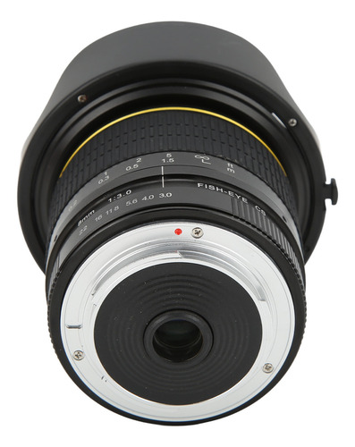 Lente Fisheye Para Montagem Em F Ultra Grande Angular F3 De