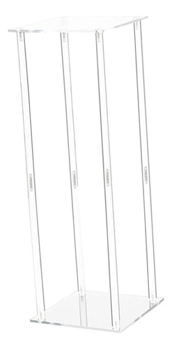 Soporte De Flores Acrílicos Soporte De 25cmx25cmx50cm