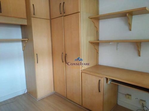 Imagem 16 de 20 de Apartamento Com 2 Dormitórios À Venda, 89 M² Por R$ 389.000,00 - Campo Grande - Santos/sp - Ap6708