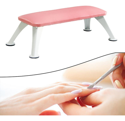 Cw Reposamanos For Manicura De Uñas, Soporte De Rosa Con