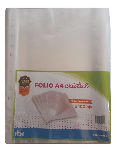 Folios A4 Borde Blanco X 100 Unidades - Avios