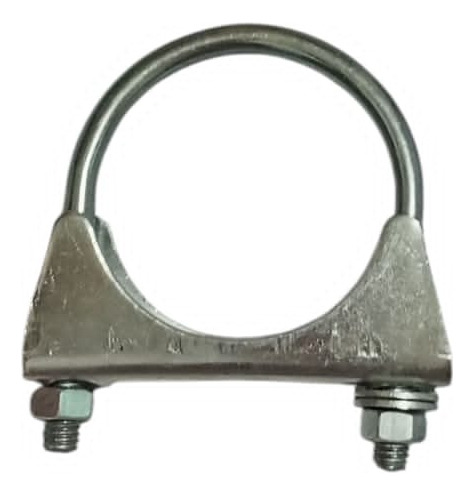 10 Abrazaderas Para Caños De Escape De 2 1/2 (63mm) Zinc