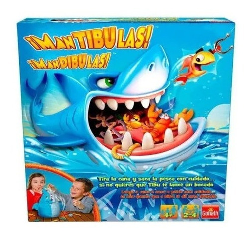 Juego De Habilidad Tiburon Mandibulas 330721 Goliath Srj