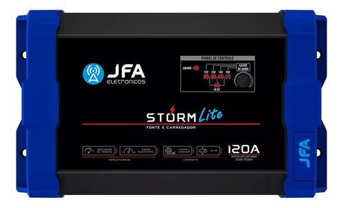 Fonte Automotiva Jfa Storm Lite 120a Bivolt Carregador