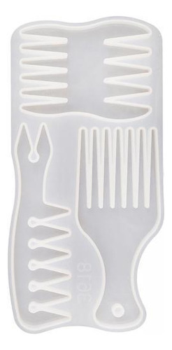 2 Molde De Silicona Para Peinar El Cabello Moldes De Peine