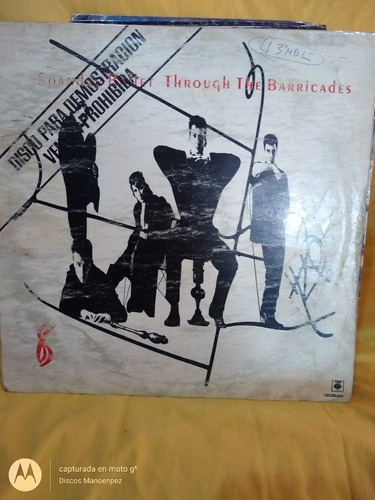 Vinilo Spandau Ballet Through The Barricades Bi2