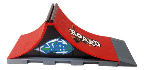 Kit Skate Park Dedo Fingerboard Pista Rampa Y Accesorios