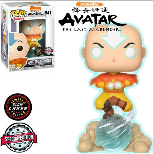 Funko Pop! Avatar The Last Airbender Aang Chase #541