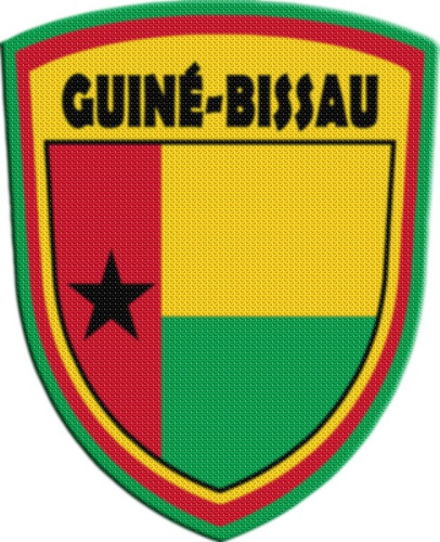 Parche Termoadhesivo Escudo Guinea Bissau