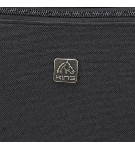 Maletín ejecutivo con ruedas Polo King para cuaderno, negro