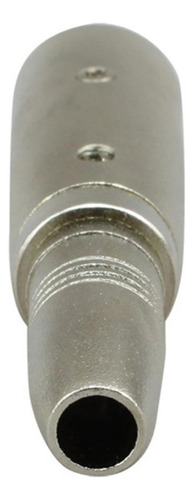 4pc - Xlr De 3 Pines Macho A 1/4 6.35mm Mono Hembra Jack