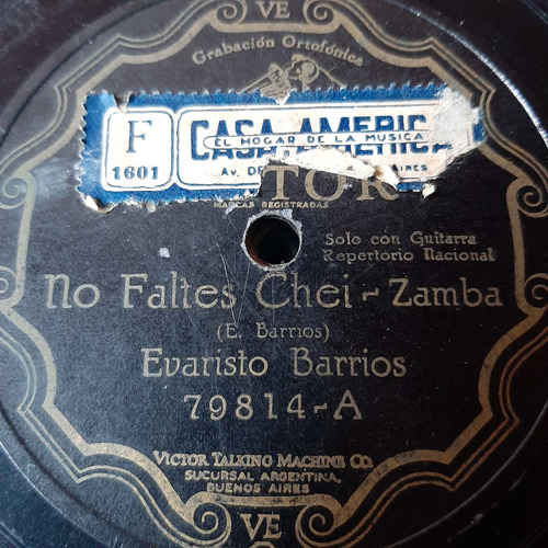 Pasta Evaristo Barrios Victor C190