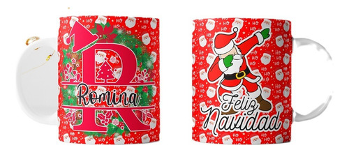 Plantillas Tazas Nombre Navidad Diseños Sublimar Navideñas