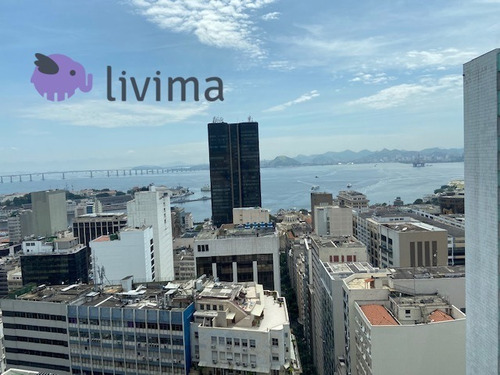 Sala Comercial Para Alugar Na Rua Da Assembléia, , Centro, Rio De Janeiro - Rj - Liv-0367