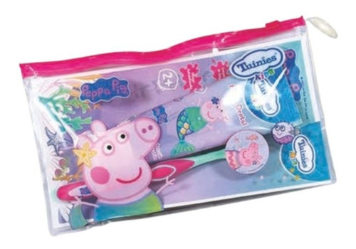 Set Peppa Pig Cepillo + Pasta Dental Tuinies