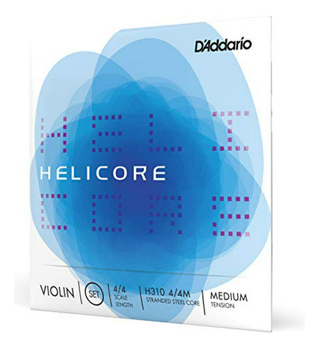 Cuerdas De Violín Tamaño D'addario Helicore 4-4 Juego De Tam